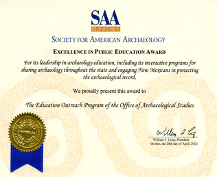 2012 SAA Award